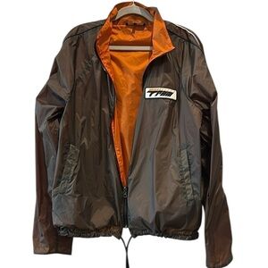 7 For All Mankind Jacket Dual Multidirectional Zip Reversible Men L​​